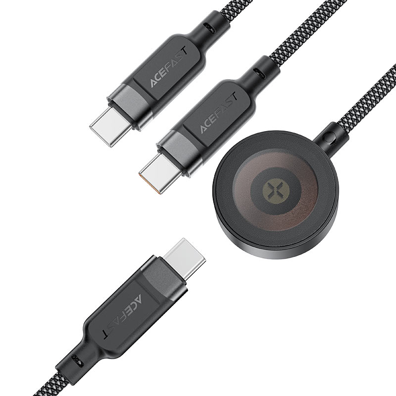 AceFast Acewire Pro USB-C 3 in 1 100W Charging Data Cable C6-11