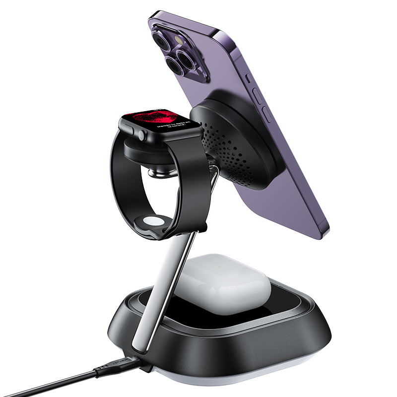 AceFast AirCharge 3 in 1 Wireless Charger Desktop Holder E16