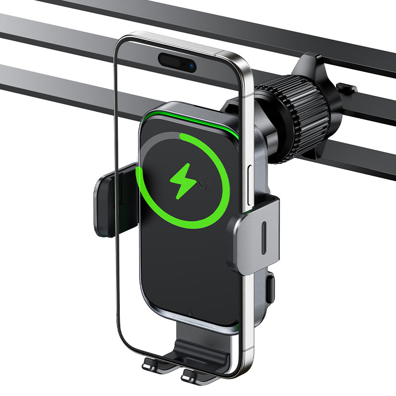 AceFast AirCharge Fast Wireless Charger Car Mount Holder D17