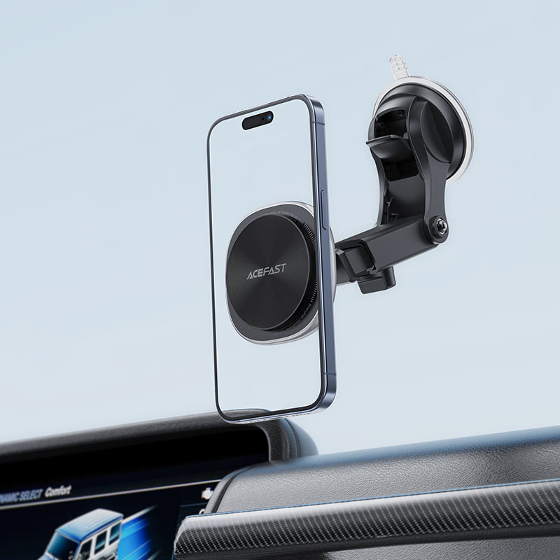AceFast AirCharge Magnetic Wireless Charger Car Holder D42