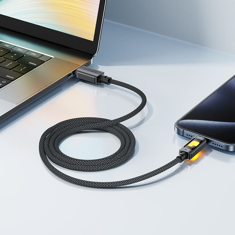 Acefast Charging Data Cable USB-C to USB-C 60W