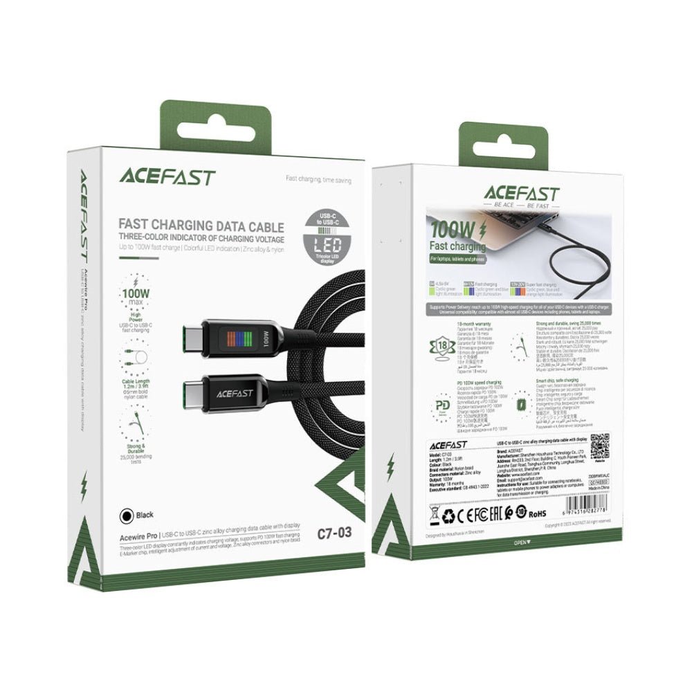 Acefast C7-03 100W USB-C Cable