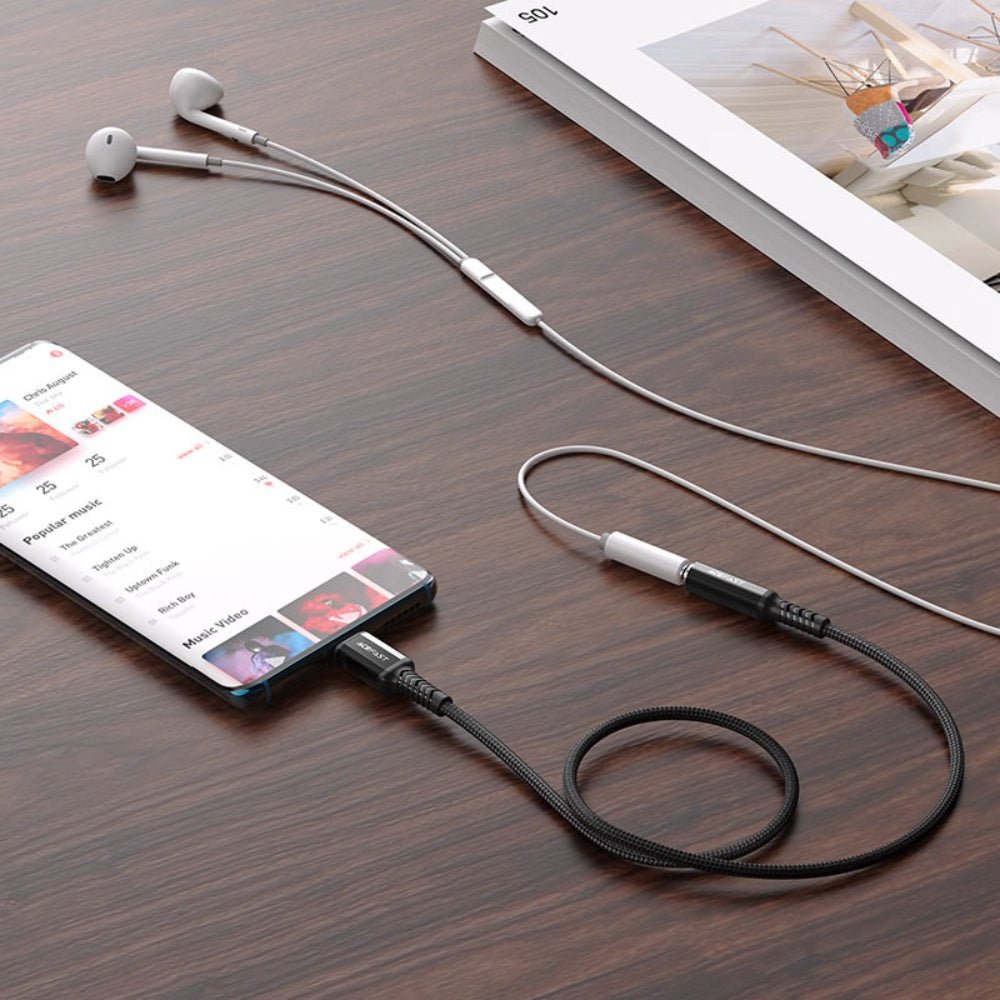 AceFast HI-FI Audio cable USB-C Headphones Adapter C1-07