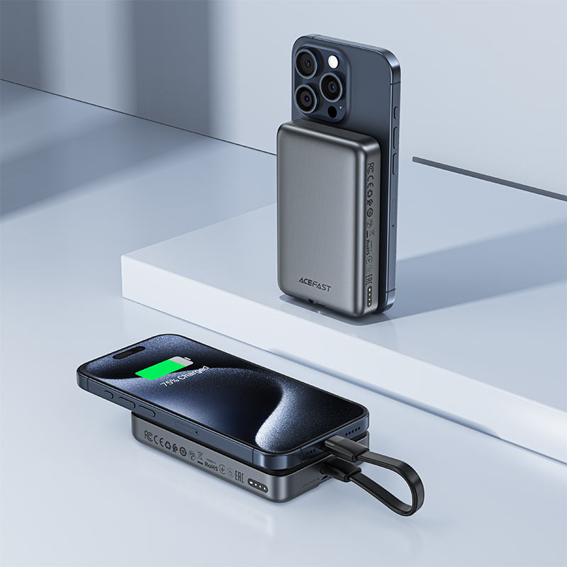AceFast Magnetic Wireless Power Bank M10 PD30W 10000mAh