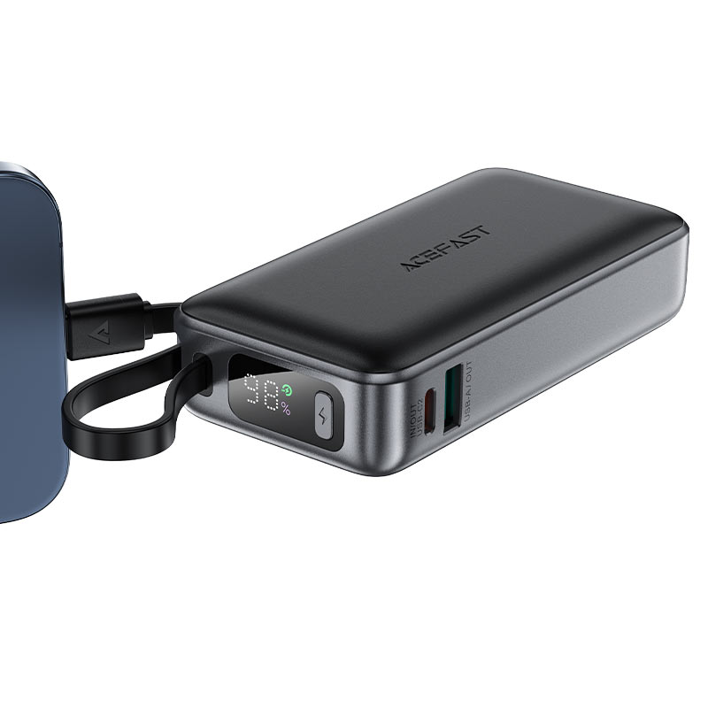 AceFast PWRup PD30W Power Bank with Cable 10000mAh M7