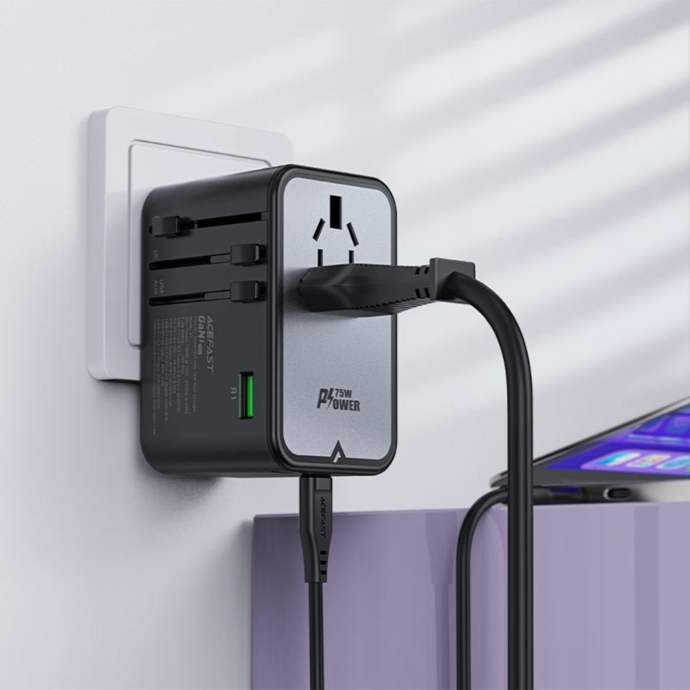 AceFast PWRup PD75W GaN Multifunctional Charging Adapter Z1