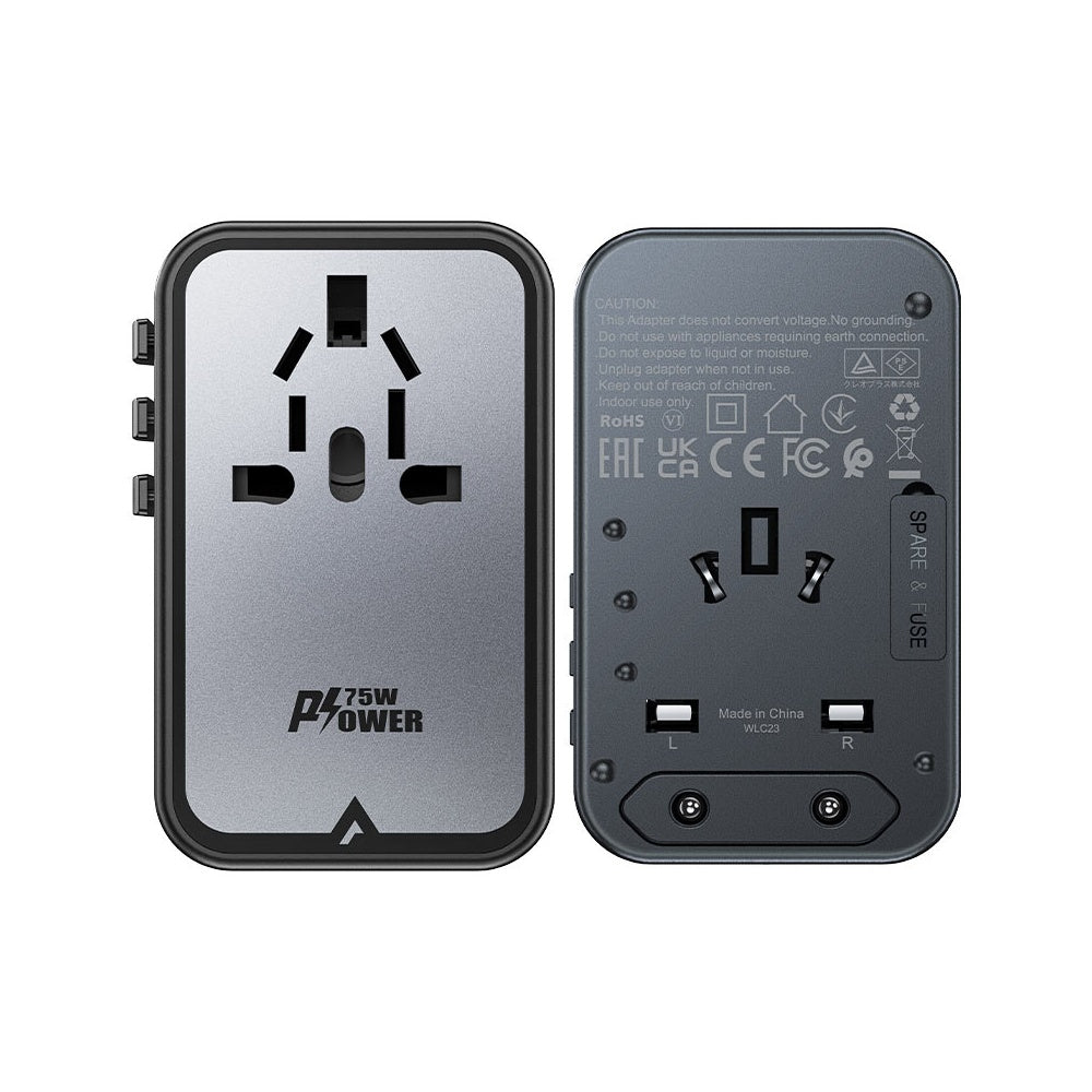 AceFast PWRup PD75W GaN Multifunctional Charging Adapter Z1