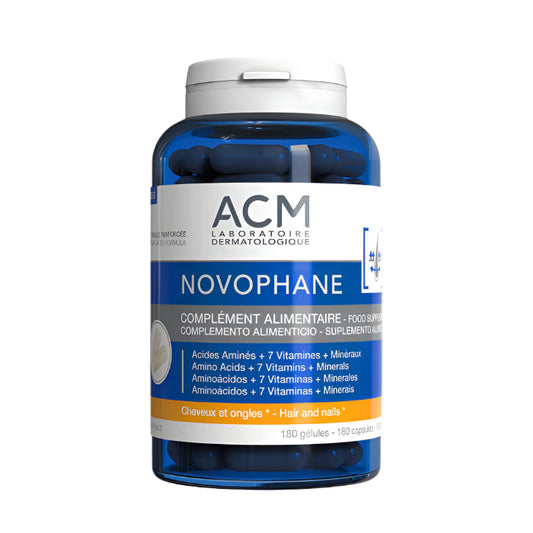 ACM Novophane Food Supplement 180 capsule + ACM Novophane Energizing Shampoo