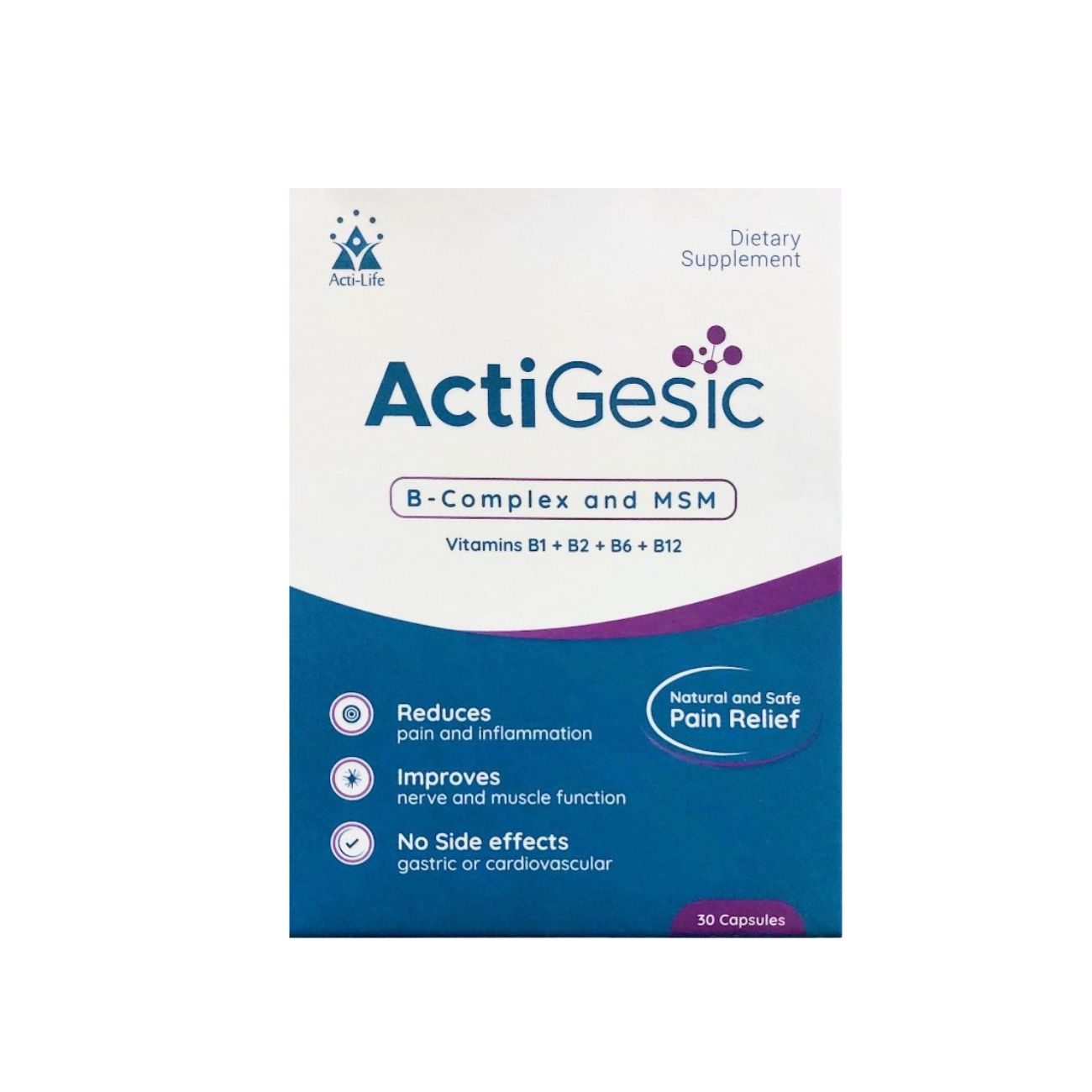 ACTIGESIC B-COMPLEX AND MSM