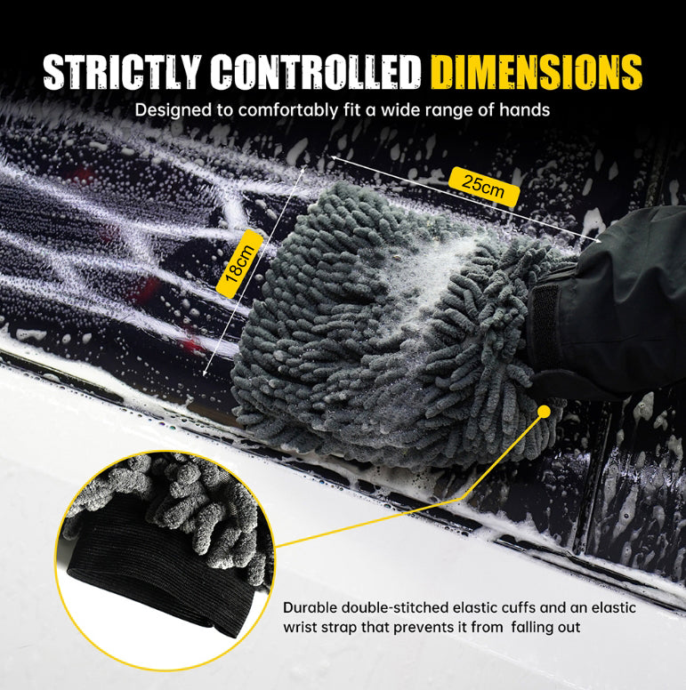 Danny Home Microfibre  Wash Mitt 18x25cm
