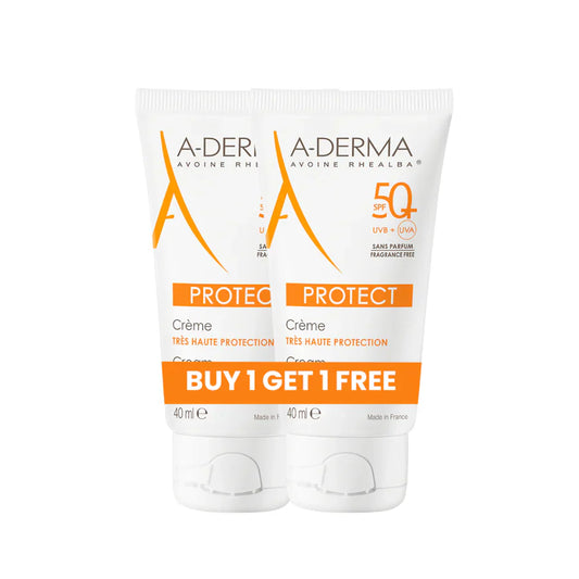 Aderma Protect Cream SPF50+ Fragrance Free Buy 1 get 1 - Duo