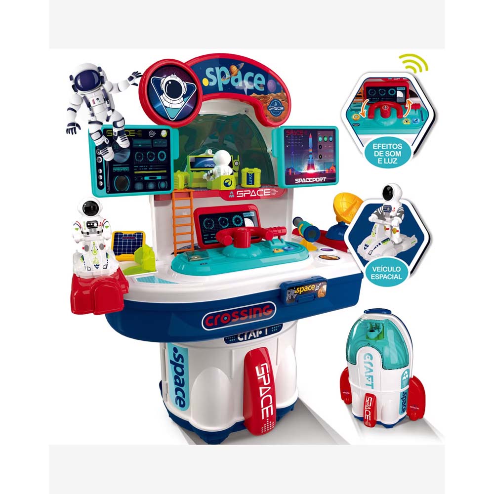 (Net)Children's Space Rocket Workbench Light Sound Lebanon