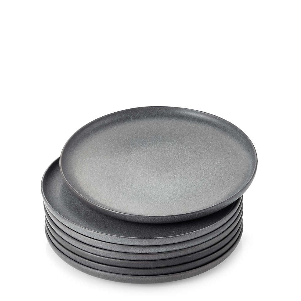 Dosthoff Matt Dark Gray Side Plate 21 cm