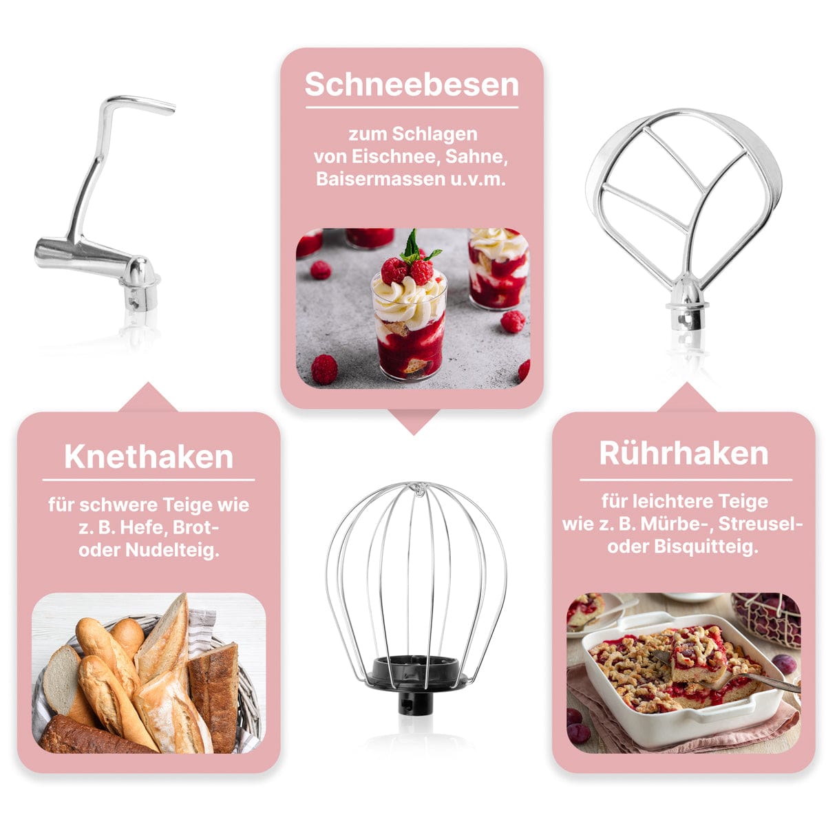 CLATHRONIC STAND MIXER KM3711 1100W - Medaid International