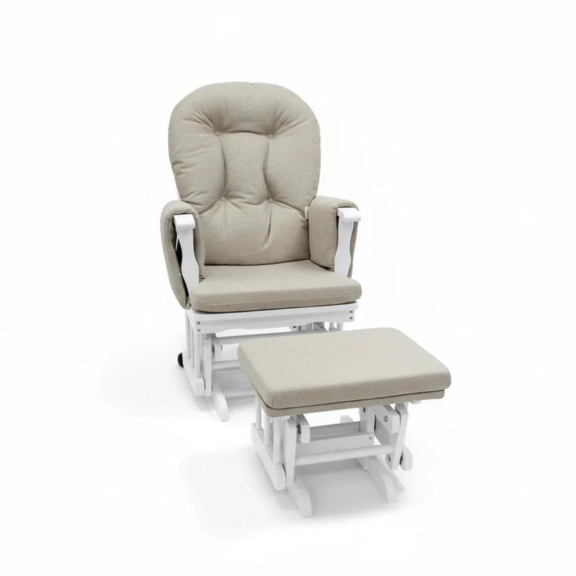 Miila - Canvas Nursering Chair - Chair Rocker Set