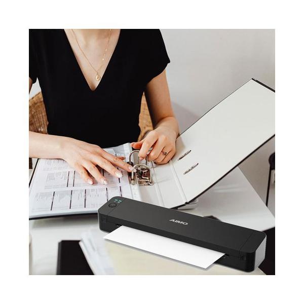 AIMO P832 A4 Thermal transfer Portable Printer, Bluetooth & Type-C, Compatible with Windows, Mac, Android & iOS