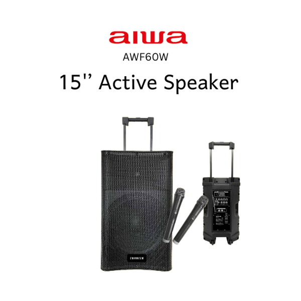 AIWA Speaker Trolley with Battery – AWF60W