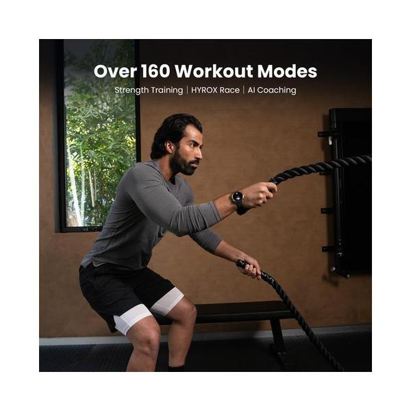 Amazfit Active 2 Round Sport Smart Watch Fitness Tracker for Android and iPhone, 44mm, 10 Day Battery, Water Resistant, GPS Maps, Sleep Monitor, 160+ Workout Modes, 400 Face Styles, Silicone Strap, Free App