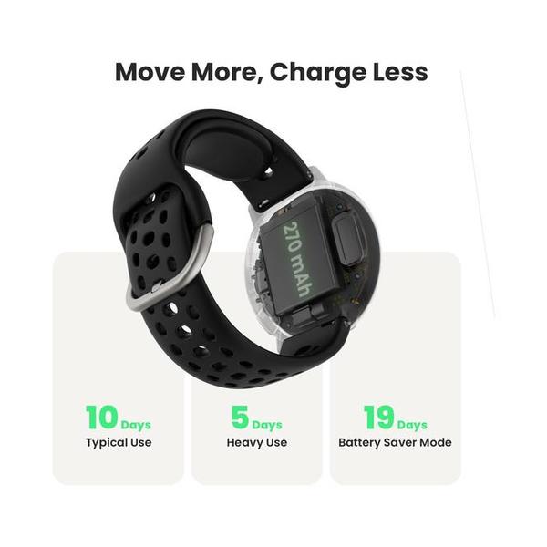 Amazfit Active 2 Premium Smart Watch Fitness Tracker (Round) for Android & iPhone, 10 Day Battery, Water Resistant, GPS Maps, Heart & Sleep Monitor, HYROX Mode, Sapphire Glass, Leather
