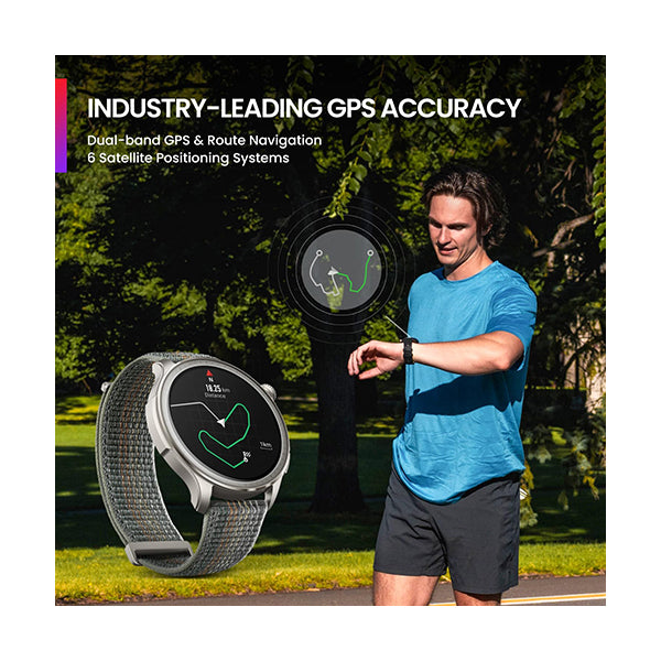 Amazfit, Balance Smart Watch, AI Fitness Coach, Sleep & Health Tracker with Body Composition, GPS, Alexa Built-in, Bluetooth Calls, 14-Day Battery, 1.5" AMOLED Display, for Android/iPhone