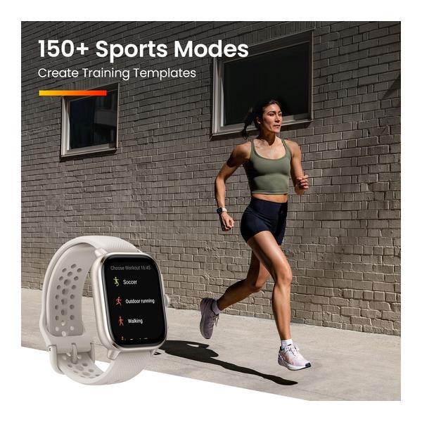 Amazfit Cheetah Smart Watch with Dual-Band GPS, Route Navigation & Offline Maps, Training Template, Heart Rate Monitor, Alexa-Built In