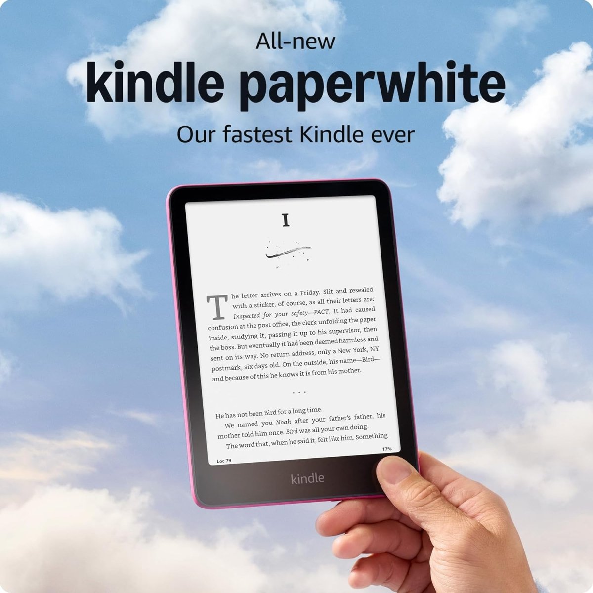 Amazon Kindle Paperwhite - 12th Generation (16GB) - Raspberry