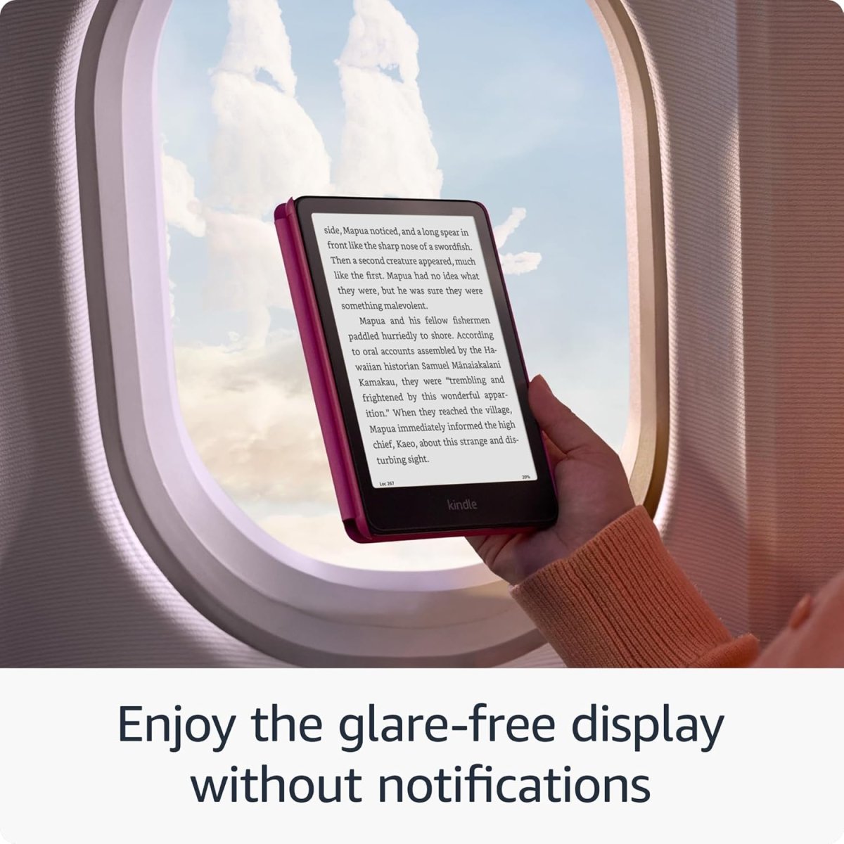 Amazon Kindle Paperwhite - 12th Generation (16GB) - Raspberry