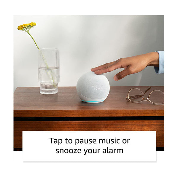All-New Echo Dot (5th Gen, 2022 release) with clock | Smart speaker with clock and Alexa