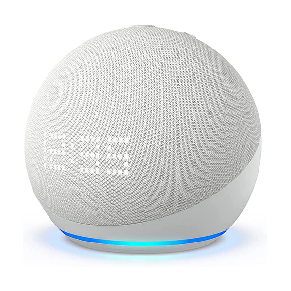 All-New Echo Dot (5th Gen, 2022 release) with clock | Smart speaker with clock and Alexa