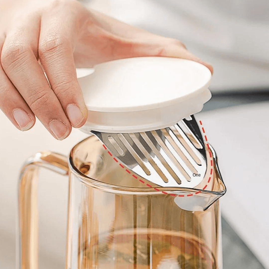 Amber Smoky Nordic Light Luxury Glass Cold Kettle Set with 4 Glasses