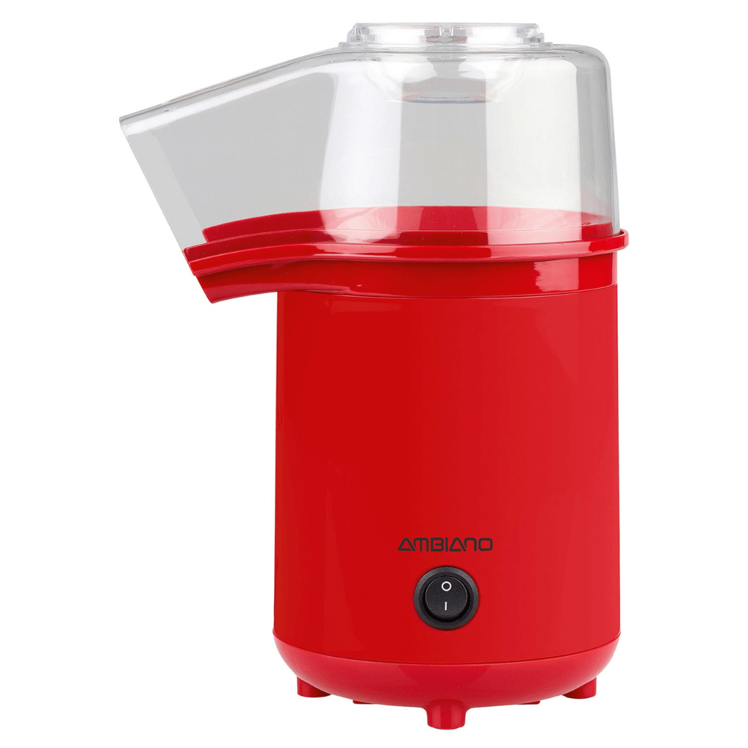 AMBIANO Popcorn Maker Retro Red