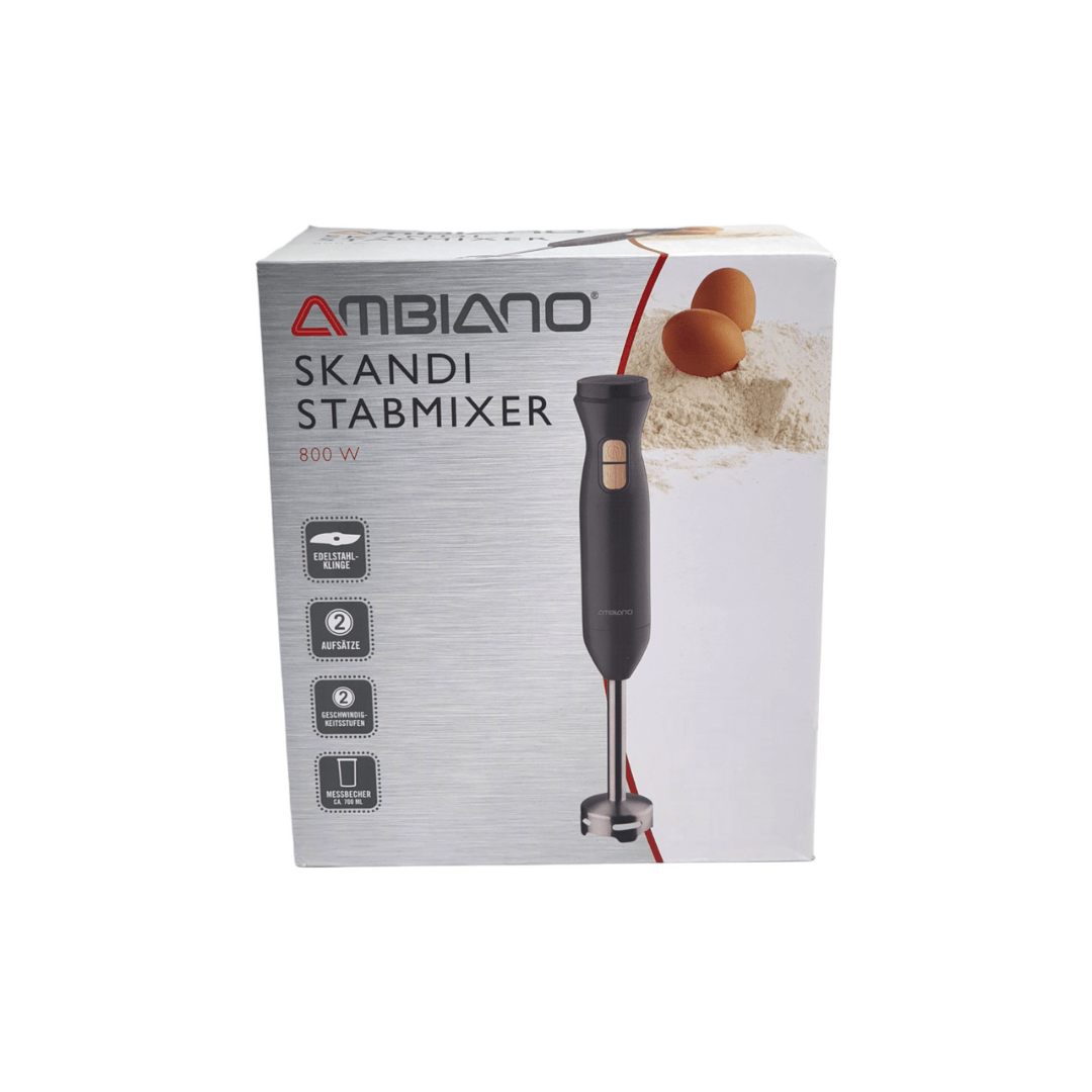 AMBIANO® Hand Blender Set With Whisk And Measuring Cup