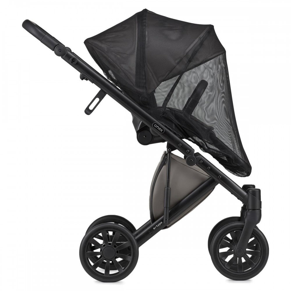 Anex Stroller E-Type 2in1 Travel System, Eco Leather Luna
