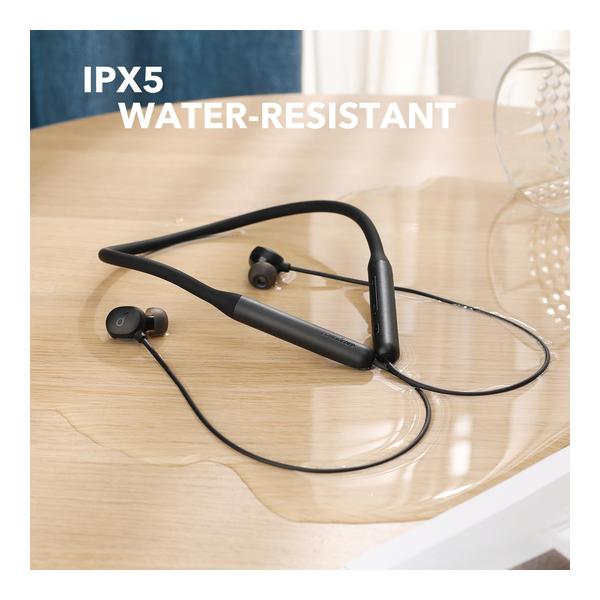 Soundcore by Anker Life U2i Wireless Neckband Headphones, 10mm Drivers with BassUp Technology, 24H Playtime, AI-Enhanced Calls, Foldable and Lightweight, IPX5 Water-Resistant, Secure Fit, Bluetooth 5