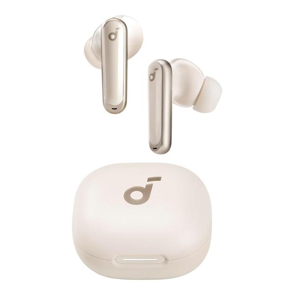 Soundcore P40i by Anker, Noise Cancelling Wireless Earbuds, Adaptive Noise Cancelling to Environments, Heavy Bass, 60H Playtime, 2-in-1 Case and Phone Stand, IPX5, Wireless Charging, Bluetooth 5.3