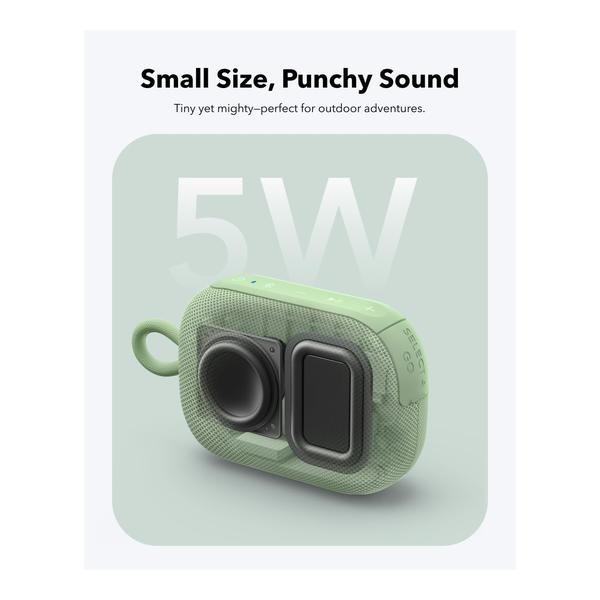 Soundcore Select 4 Go Bluetooth Speaker by Anker, IP67 Waterproof/Dustproof with Lanyard