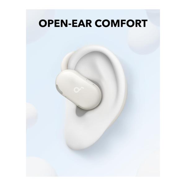 Soundcore V20i by Anker Open-Ear Headphones, Adjustable Ear Hooks, Ultra-Comfort, Snug Fit, Powerful Sound, Clear Calls, IP55, 36H Playtime, Bluetooth 5.4 Wireless Earbuds, Multipoint Connection