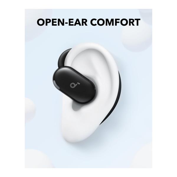 Soundcore V20i by Anker Open-Ear Headphones, Adjustable Ear Hooks, Ultra-Comfort, Snug Fit, Powerful Sound, Clear Calls, IP55, 36H Playtime, Bluetooth 5.4 Wireless Earbuds, Multipoint Connection