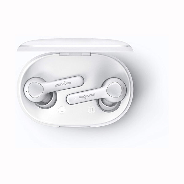 Soundcore by Anker Life Note True Wireless Earbuds with 4 Mics, 40H Playtime, CVC 8.0 Noise Reduction, Graphene Driver, Clear Sound, USB C, Wireless Earphones for Work, Home Office