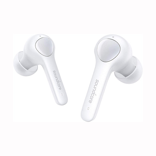 Soundcore by Anker Life Note True Wireless Earbuds with 4 Mics, 40H Playtime, CVC 8.0 Noise Reduction, Graphene Driver, Clear Sound, USB C, Wireless Earphones for Work, Home Office