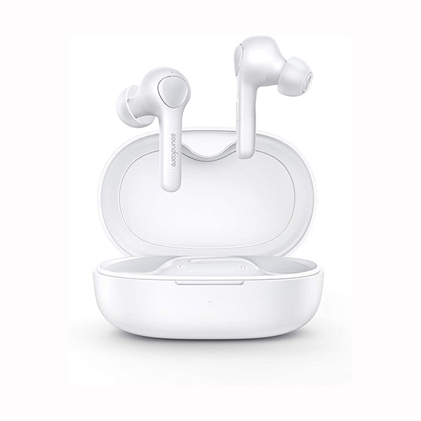 Soundcore by Anker Life Note True Wireless Earbuds with 4 Mics, 40H Playtime, CVC 8.0 Noise Reduction, Graphene Driver, Clear Sound, USB C, Wireless Earphones for Work, Home Office