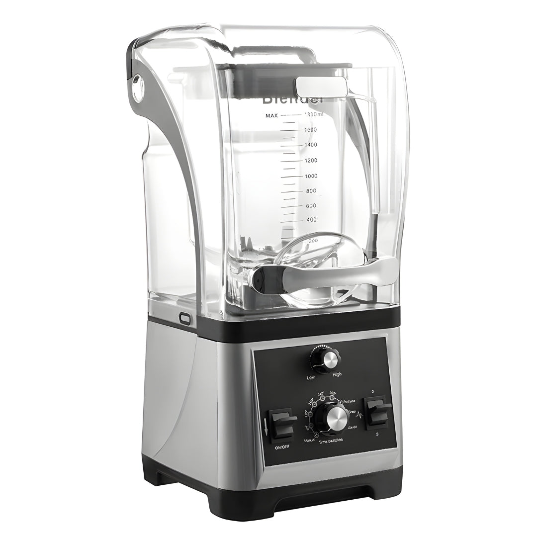 Heavy Duty 2200W Blender with Soundproof Lid – Ice Crushing Power