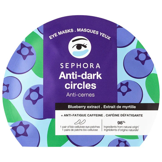 SEPHORA MASK  ANTI-DARK CIRCLES BLUEBERRY EXTRACT