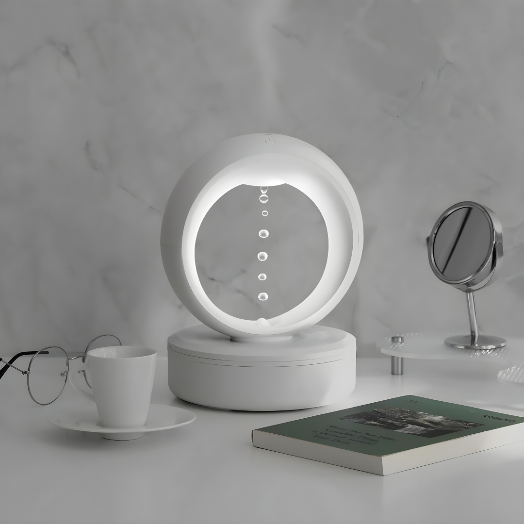 Anti-Gravity Cool Mist Humidifier – 680ml Quiet Air Diffuser with LED & Auto Shut-Off