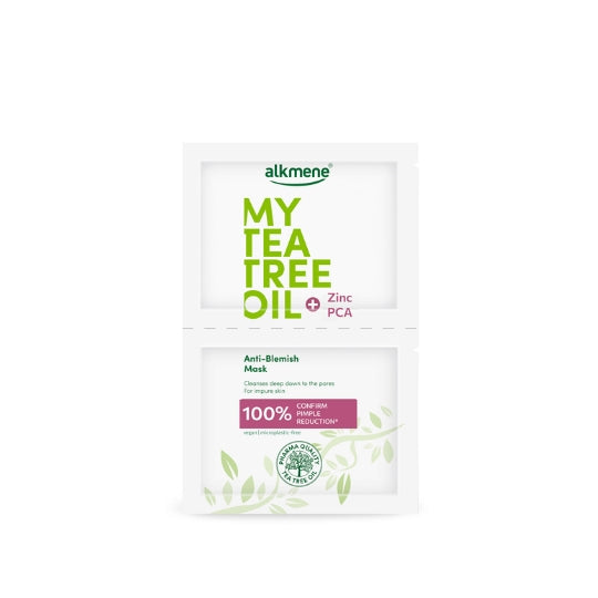 Alkmene Tea Tree Anti Blemish Mask 7ML x 2'S