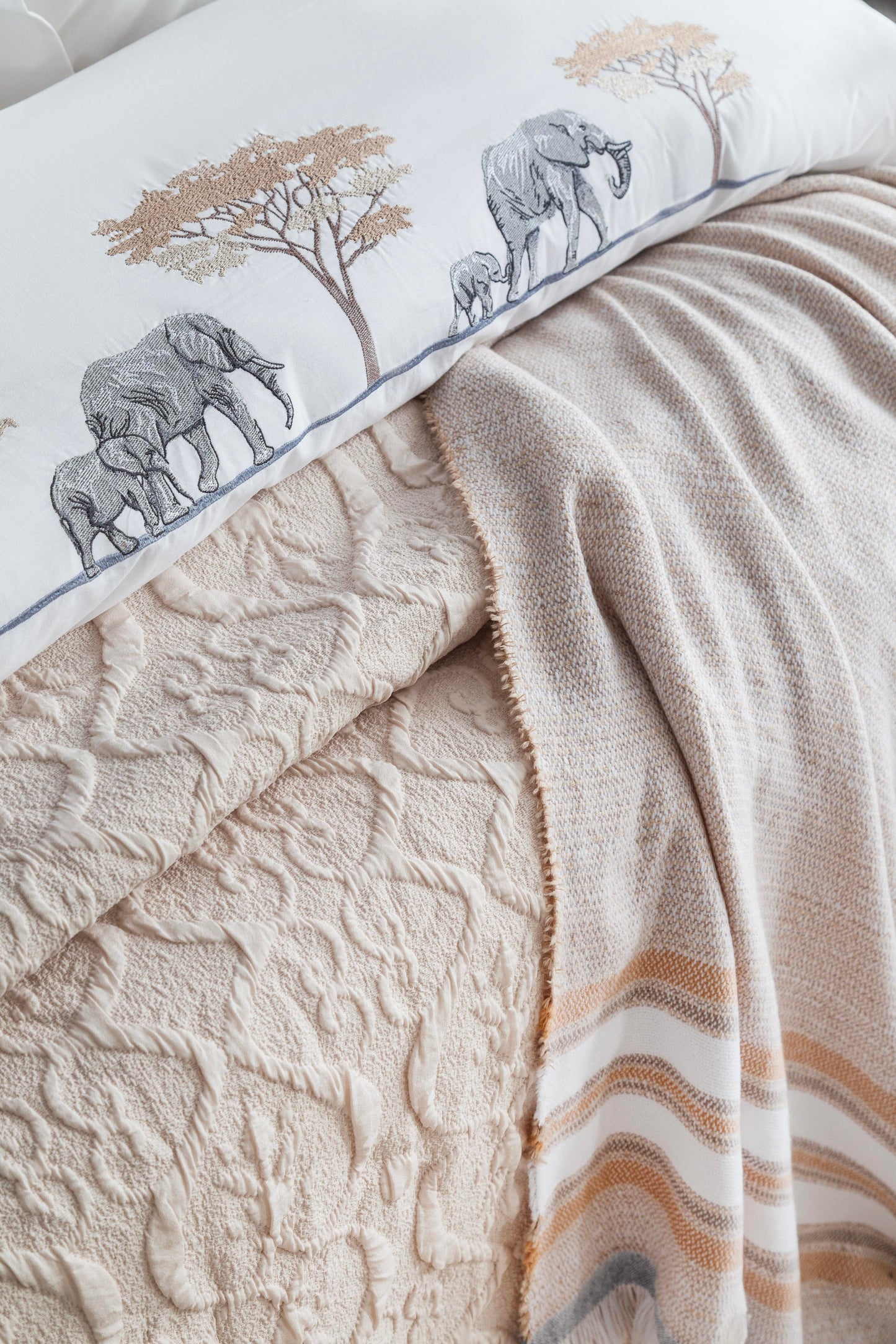 8 pcs DOUBLE TIMELESS PRIME SET ALEPH LINEN