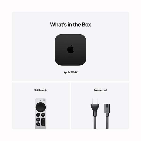 Apple TV 4K Wi‑Fi with 64GB Storage (3rd Generation) 2022, MN873