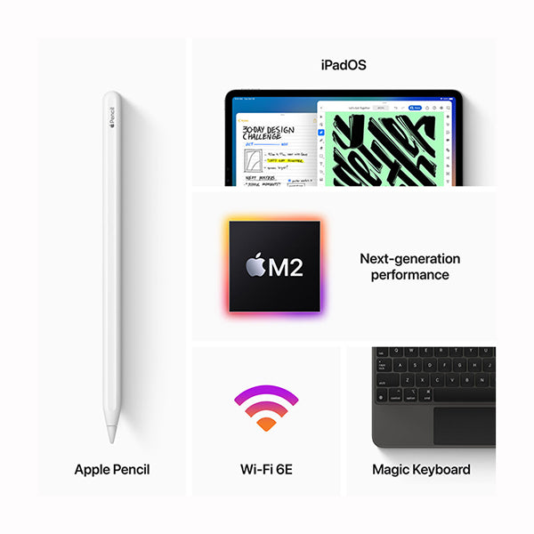 Apple 11" iPad Pro M2 Chip 256GB Late 2022, Wi-Fi