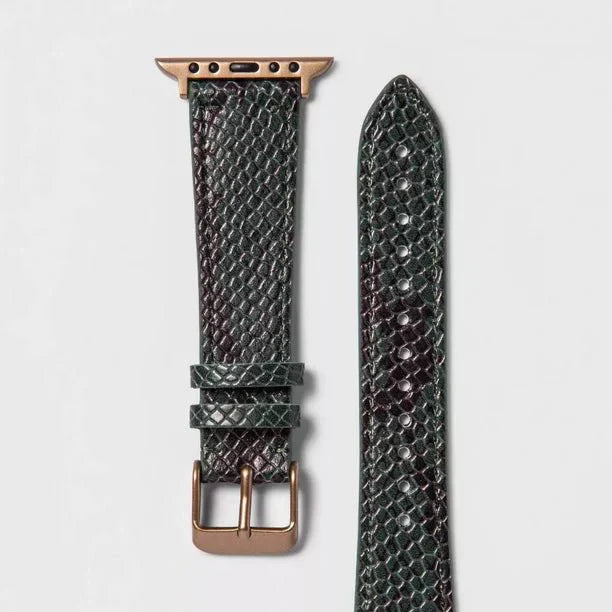 Apple Watch Band 38/40mm - Snake Skin Print Green - heyday™