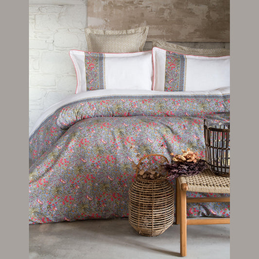 DOUBLE CREPE DUVET COVER SET HEAVENLY